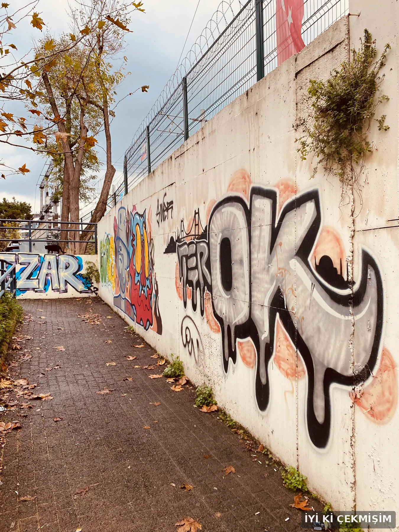 Kadıköy Feride Alt Geçidi, 2025: Duvar boyunca grafiti çalışmaları